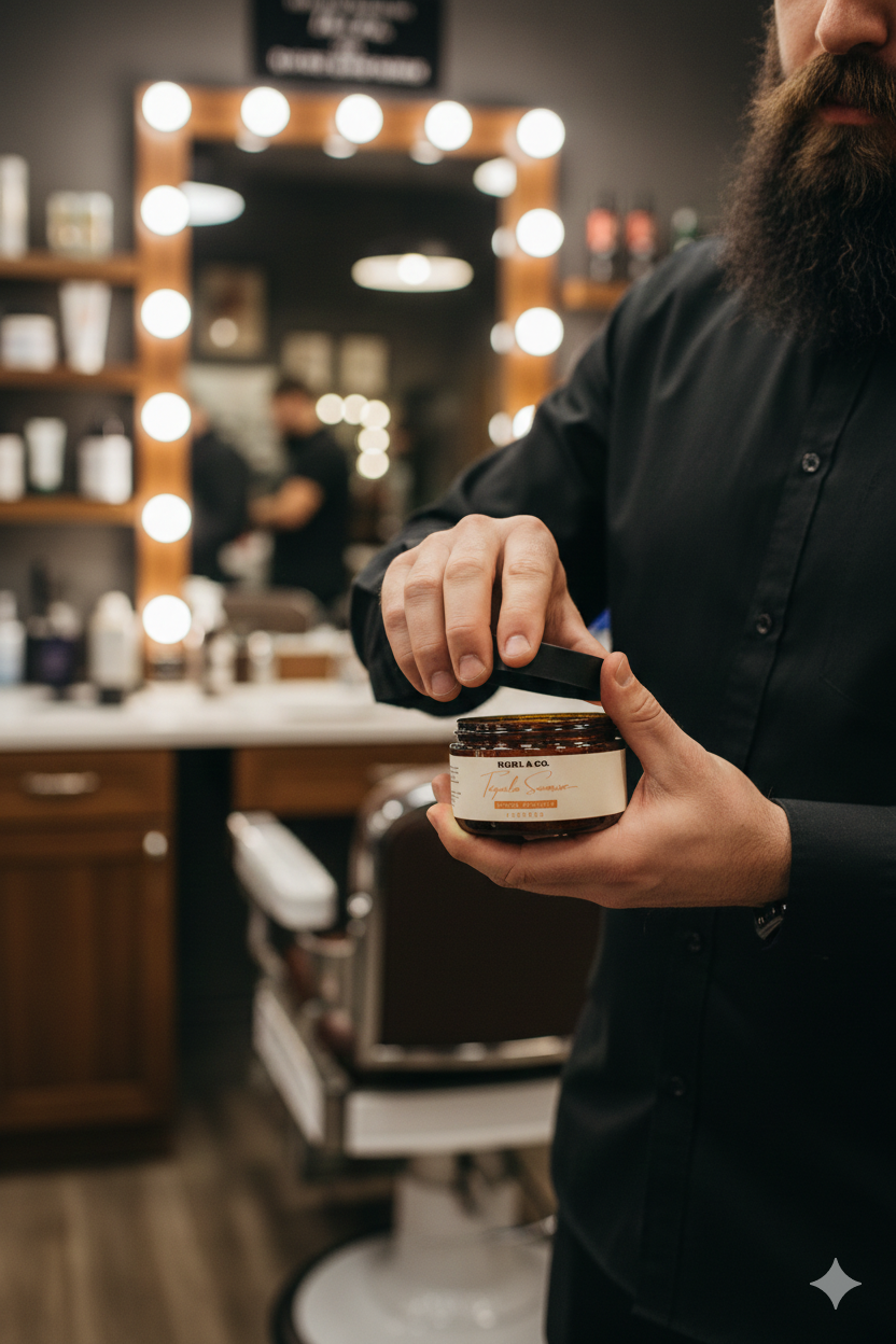 Savon fouetté à barbe - Tequila Sunrise