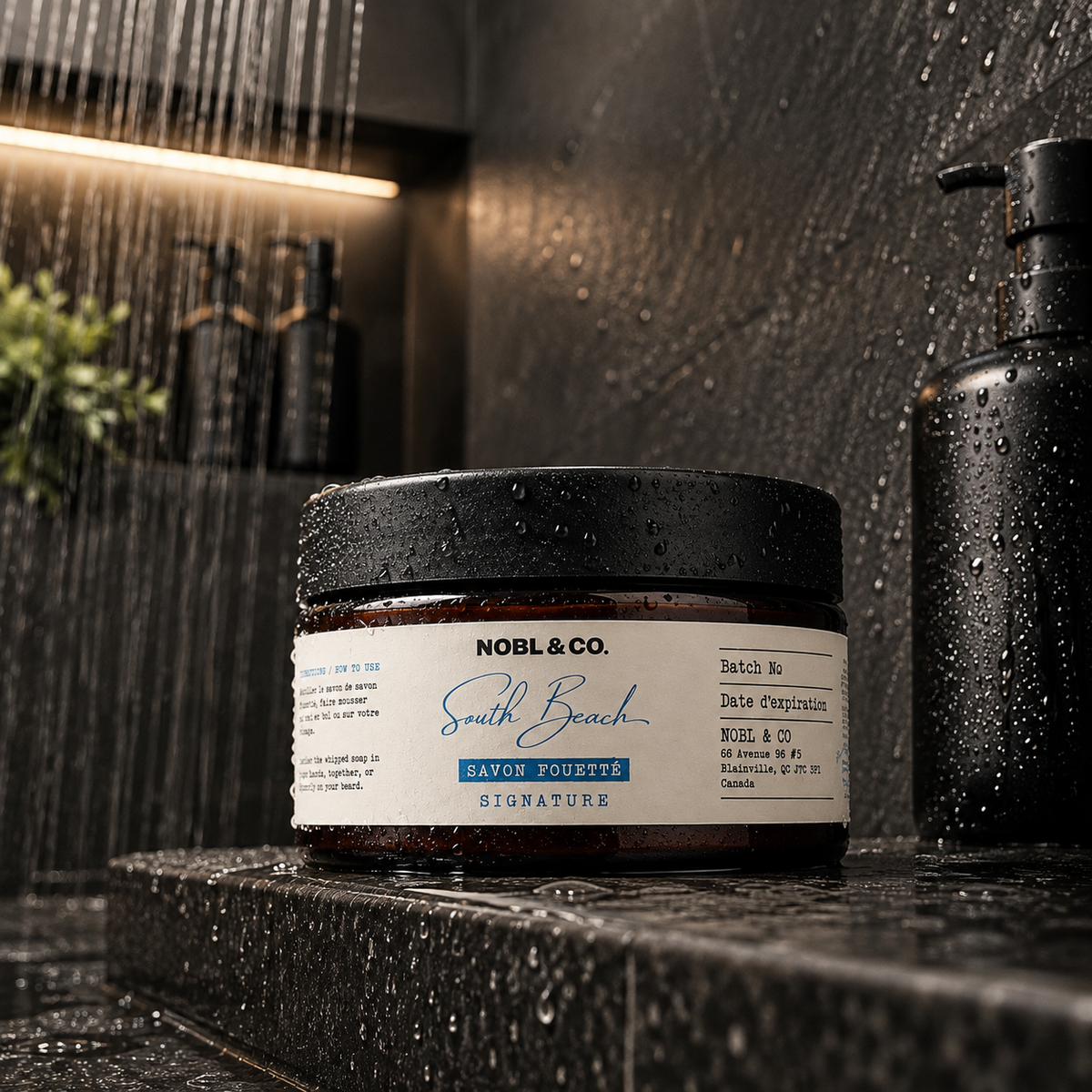 Savon fouetté à barbe - South Beach