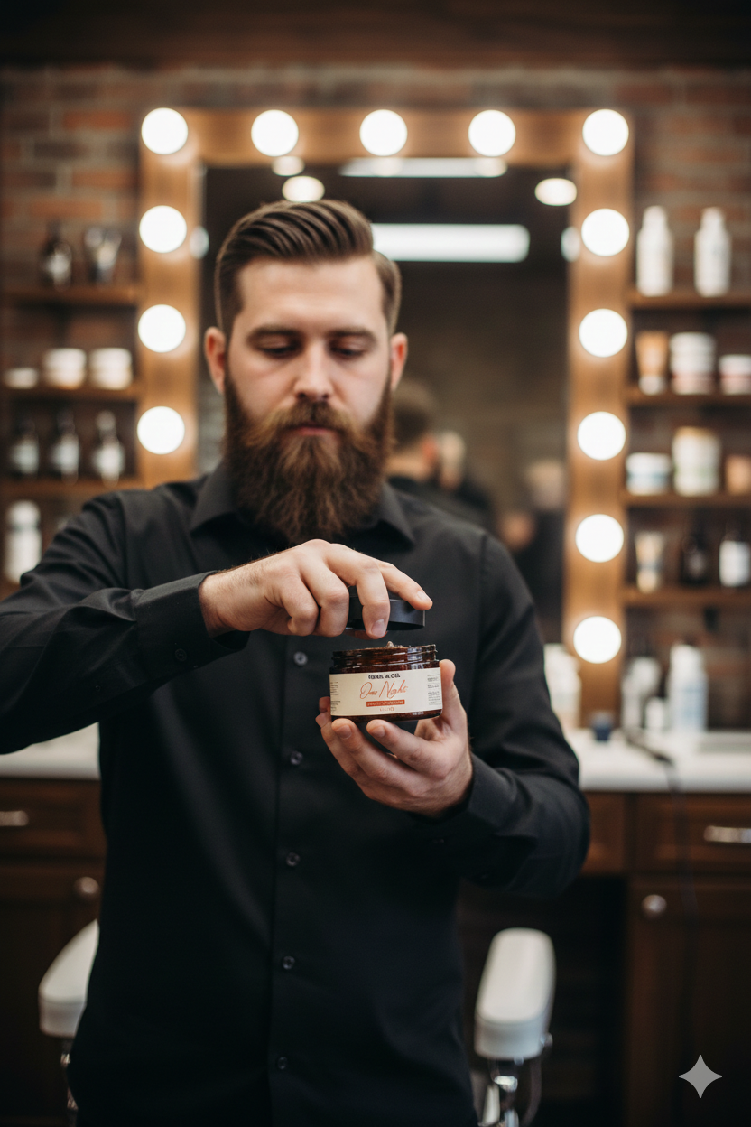 Savon fouetté à barbe - One Night