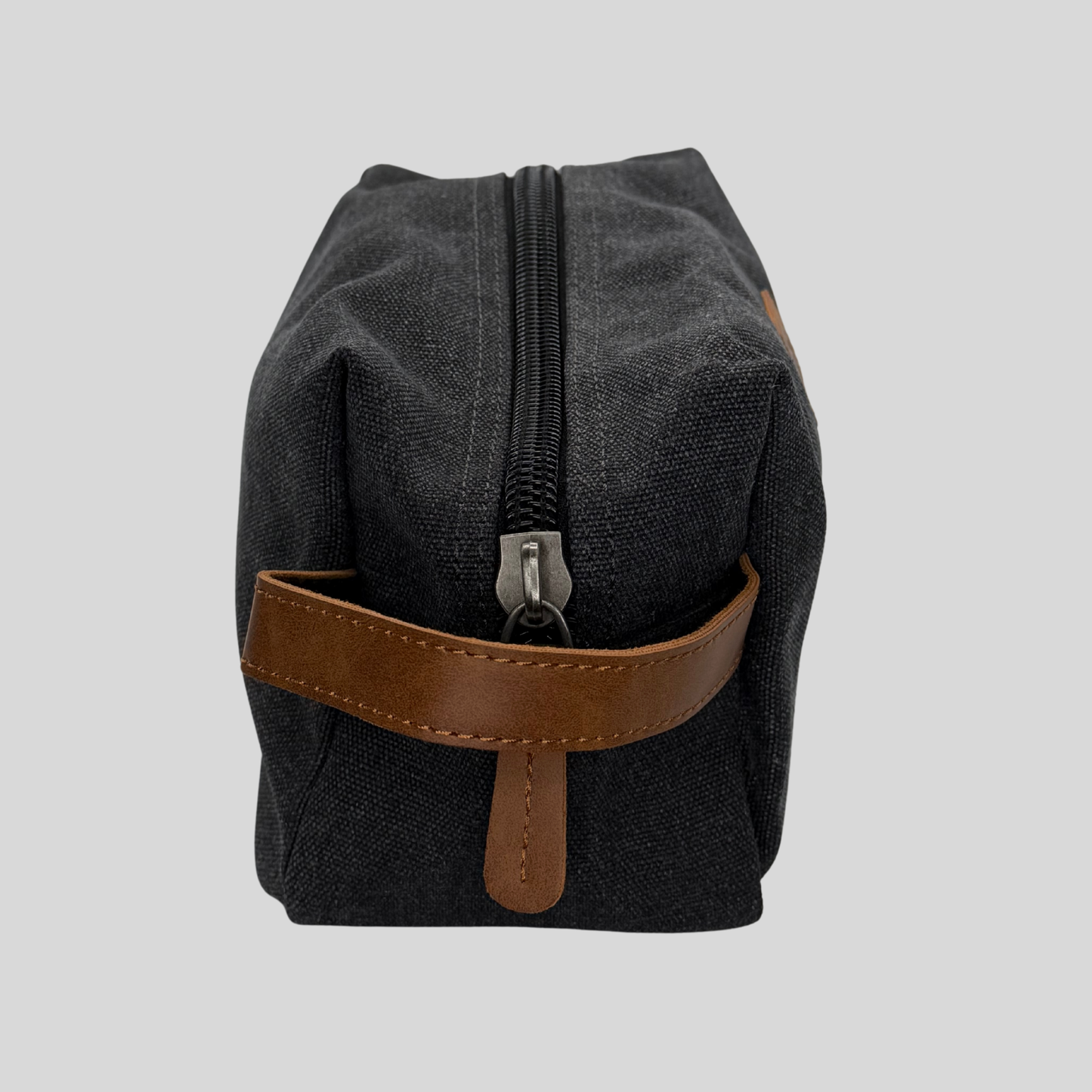 Trousse de toilette en toile Noir